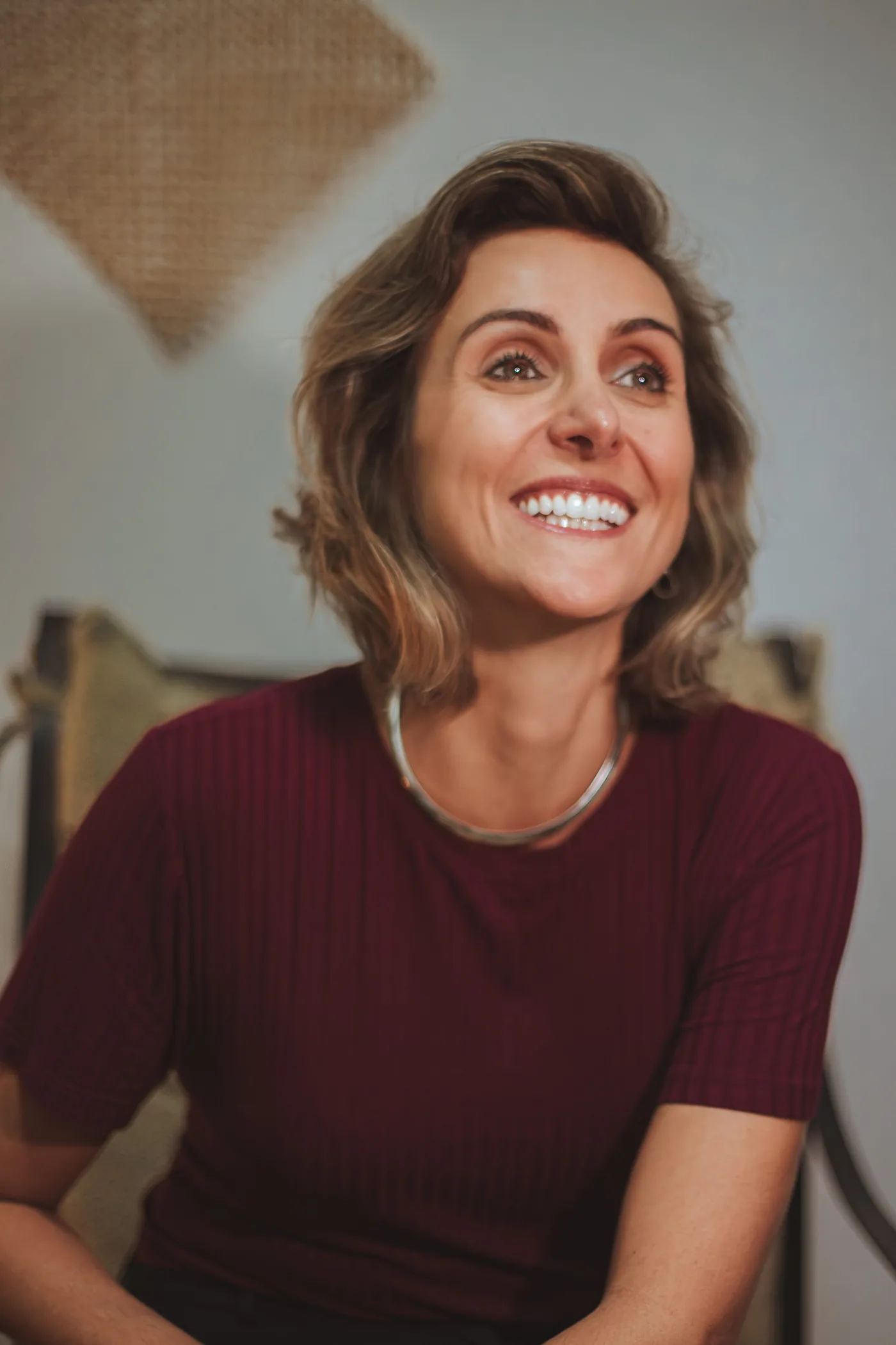 Caroline Reis Pereira sorrindo